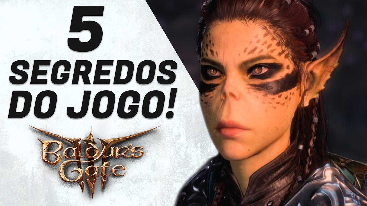 5 SEGREDOS de BALDUR'S GATE 3 que o jogo NÃO te MOSTRA e você PRECISA saber!