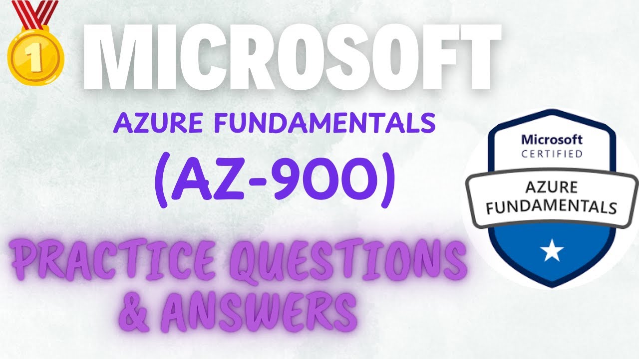 Part#15| Microsoft AZ-900 | Microsoft Azure Fundamentals (AZ-900) | Practice Questions & Answers