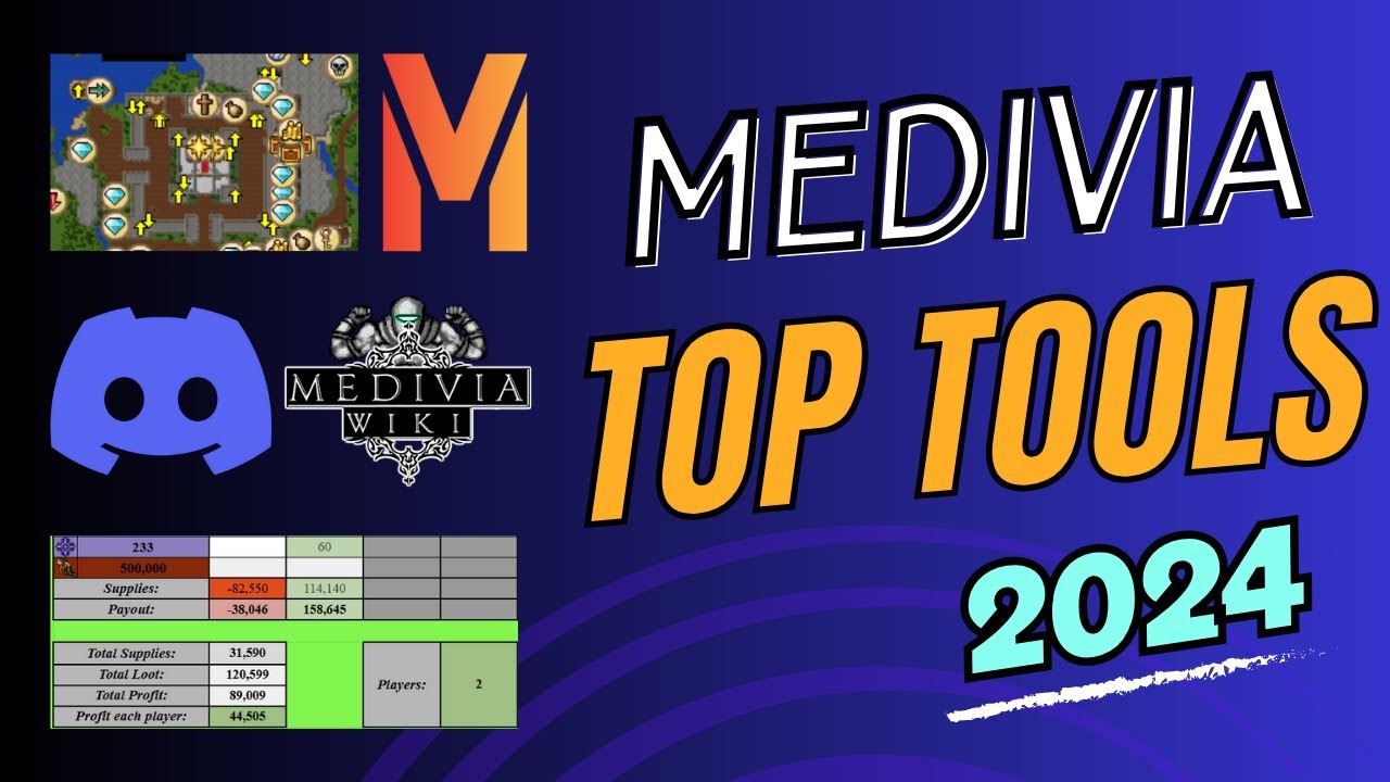 Top Tools for Medivia in 2024