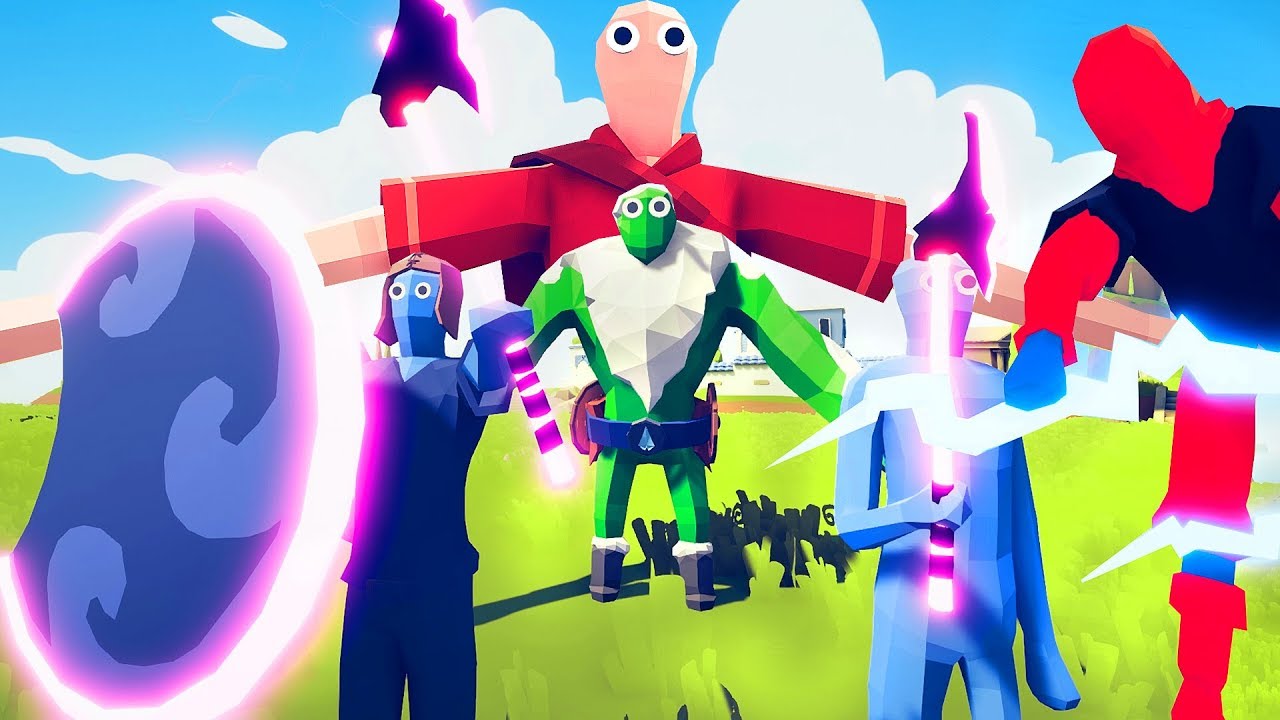 TABS - The Real AVENGERS vs ONE PUNCH MAN! - Totally Accurate Battle Simulator Mods