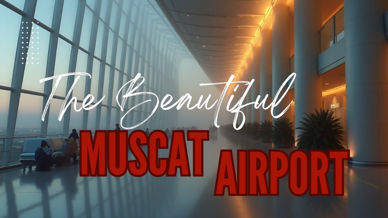 Muscat International Airport 4K Walk Tour | Duty free and more #oman #muscat 