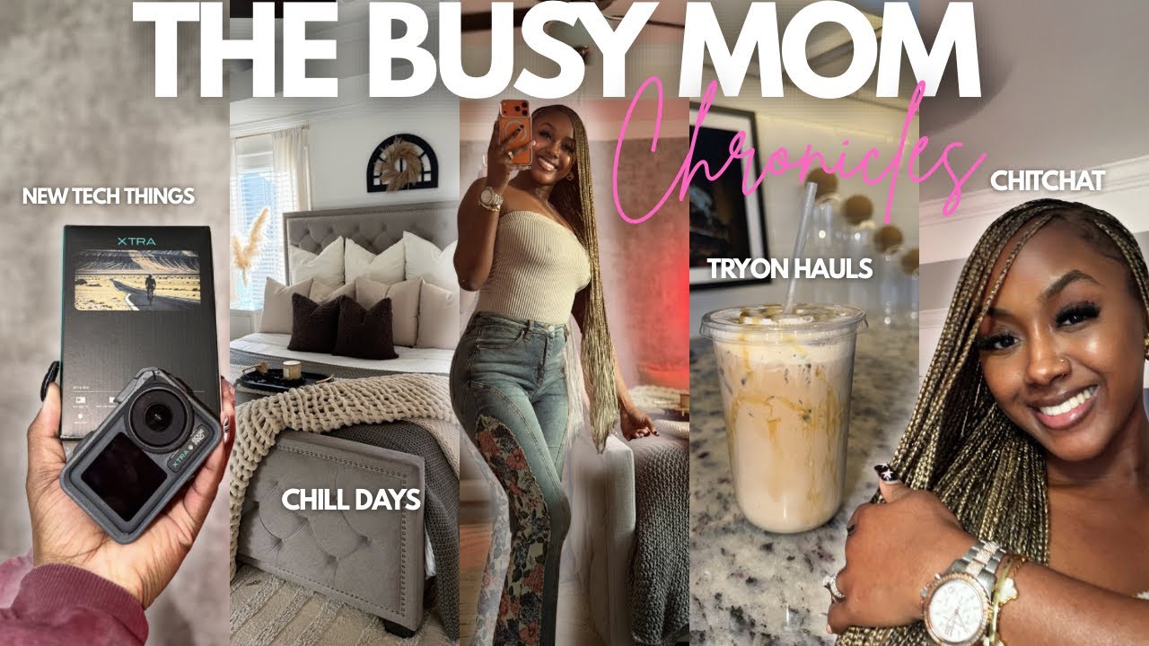 Busy Mom Chronicles ✨ Try-On Haul | Chit Chat | Sports Mom Era Just a Girl ✨ + Daily Life