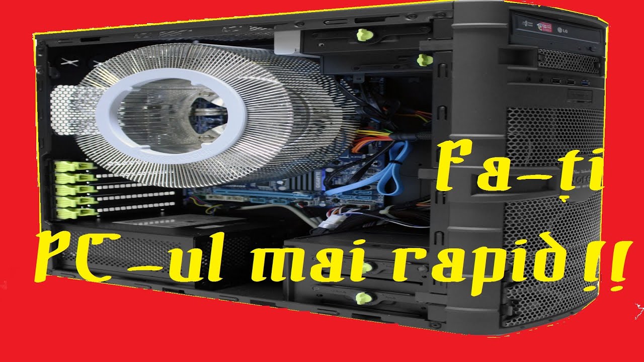 Cum faci Pc-ul mai rapid , prin marirea memoriei virtuale