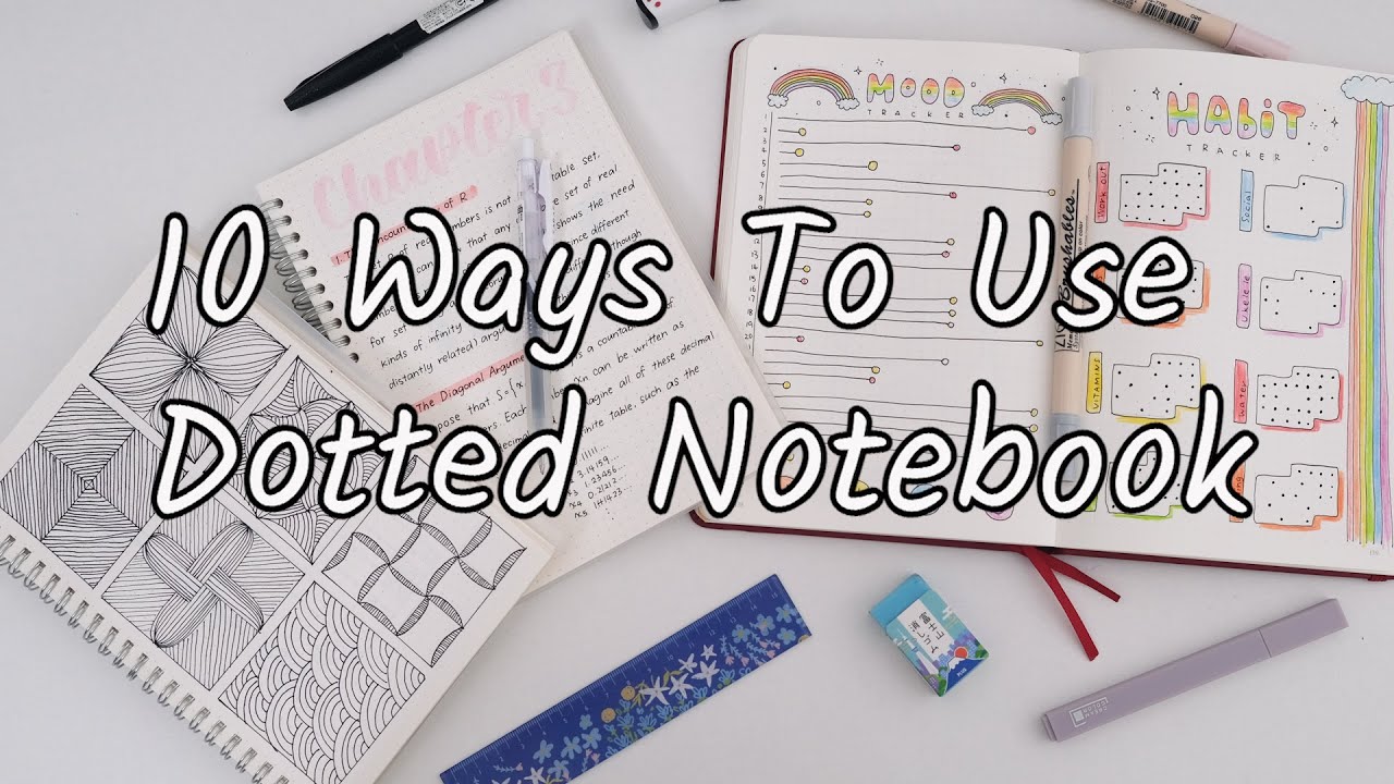 10 Ways To Use Your Dotted Notebook