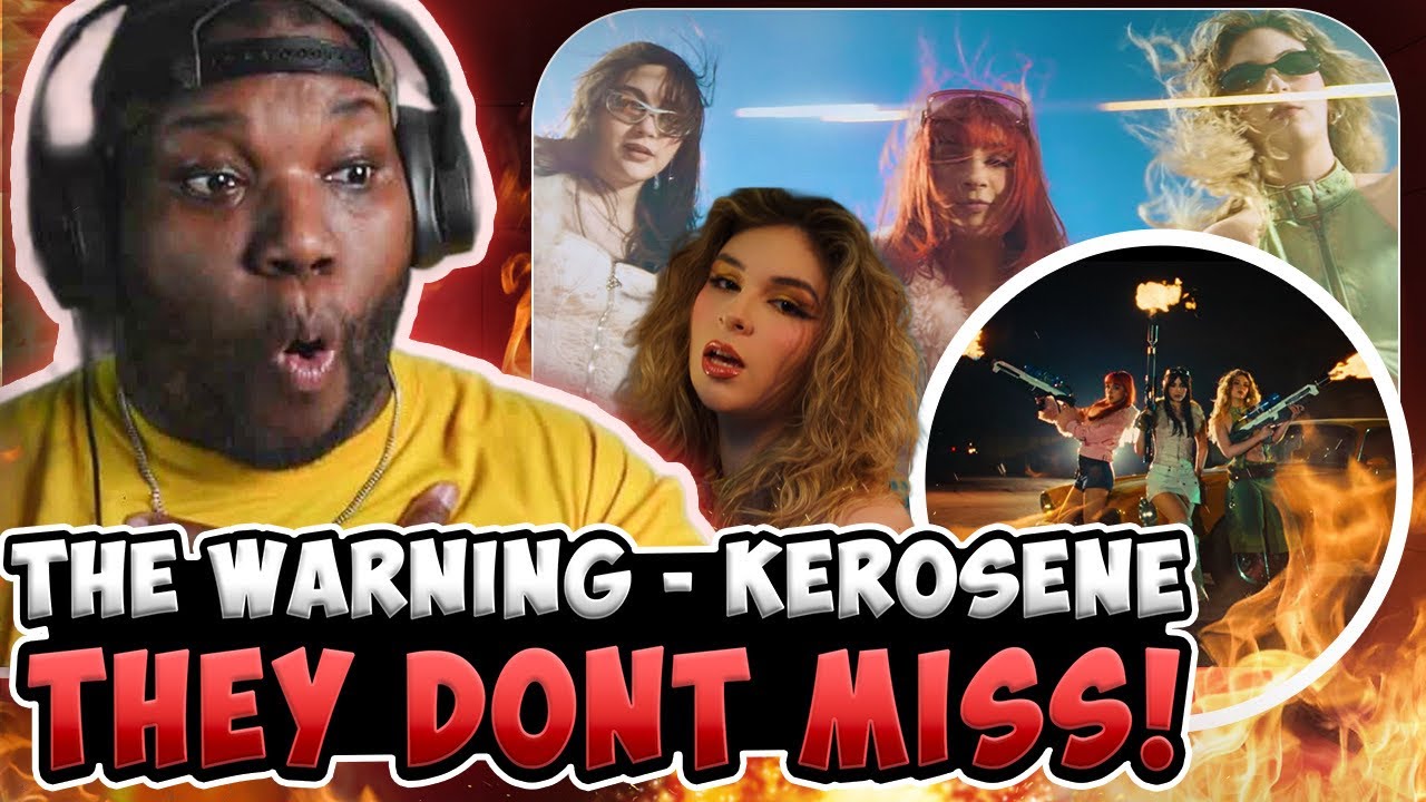 Vocalist Reacts - The Warning - Kerosene (Official Video)