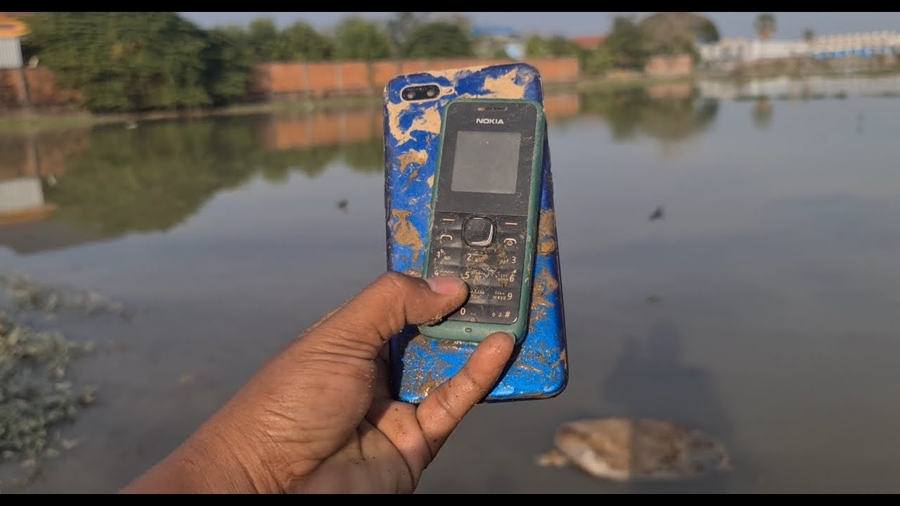 Find broken phones in the mud / Restore Nokia 105 and Oppo A5s