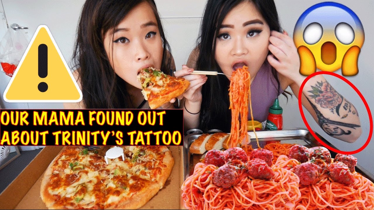 Spaghetti Meatballs | Creamy Chicken Pizza | Mukbang | Eating show