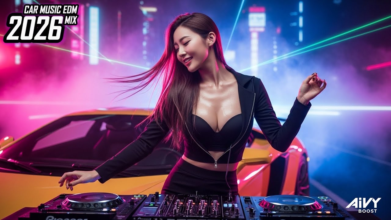 🔥 Bass Boosted CAR MUSIC EDM Mix 2026 🚗| Night Drive, Techno Drops & Club Banger – AIVY BOOST Vol.1