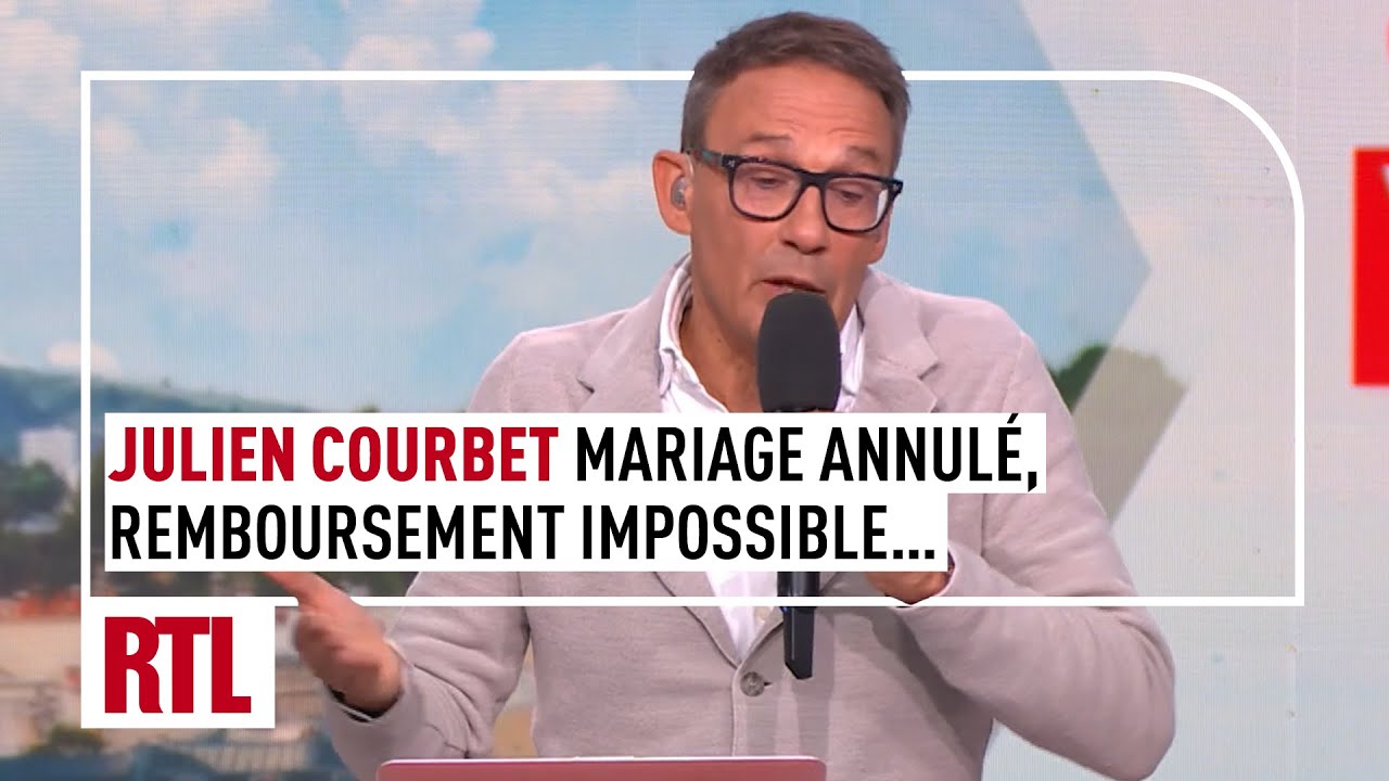 Julien Courbet : mariage annulé, remboursement impossible...