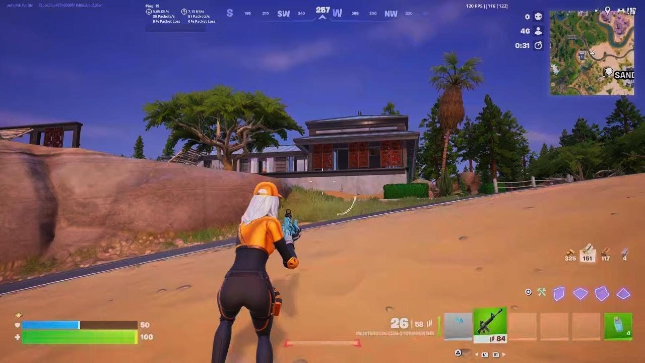 Первый раз Fortnite 