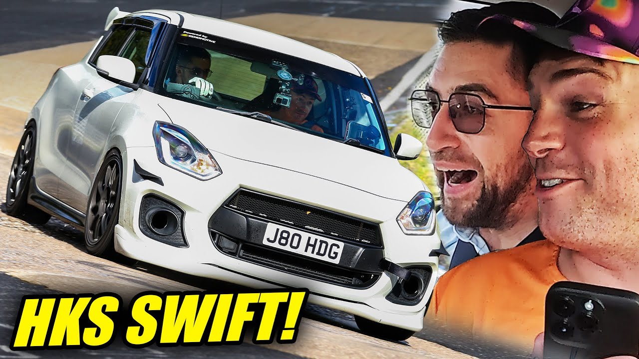 HKS Suzuki Swift Sport vs UNBELIEAVABLE Track Conditions! // Nürburgring