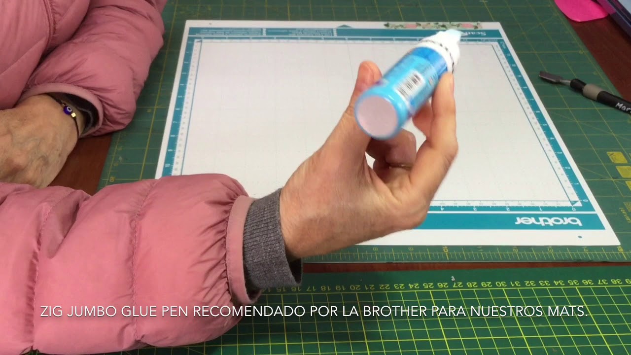 Cómo limpiar el mat de la ScanNCut y aplicar Zig glue