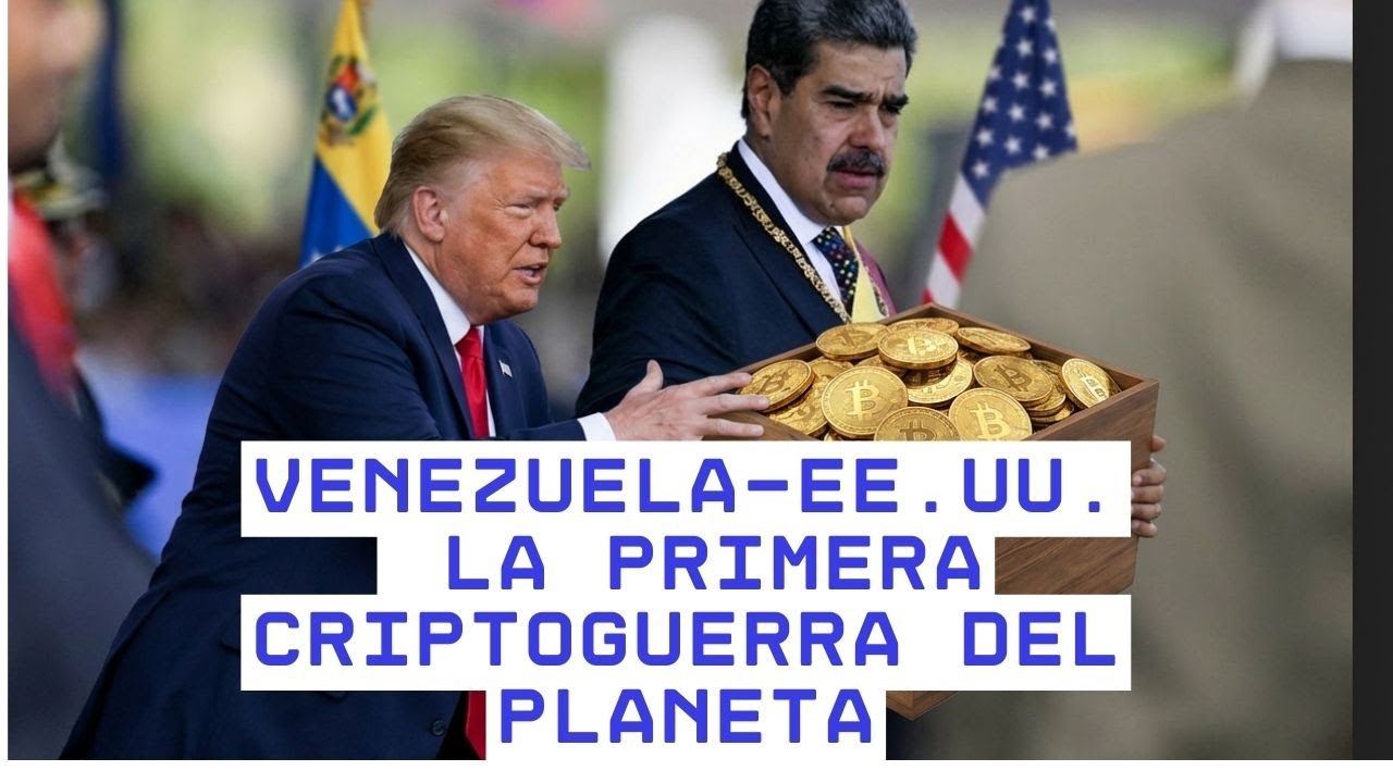 💰 Los $60,000 MILLONES en BITCOIN de MADURO: La Primera Guerra Cripto del Mundo