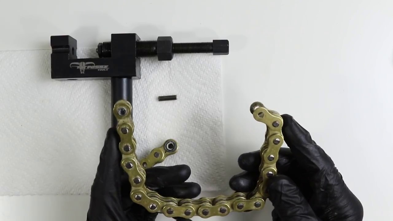 How to Use The Pitposse Heavy Duty Chain Cutter & Riveting Tool PP2845