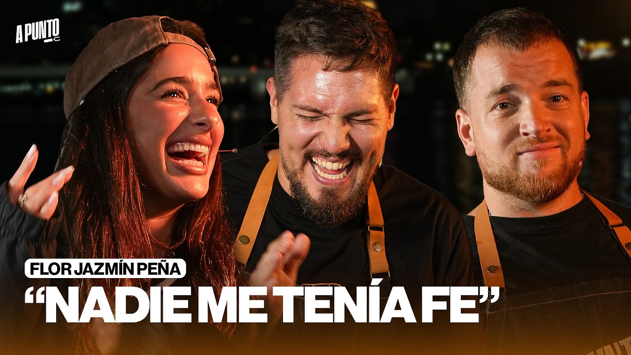 A PUNTO CON FLOR JAZM&Iacute;N PE&Ntilde;A: 