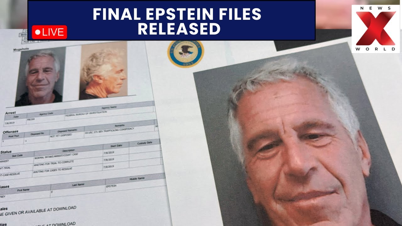 LIVE: DOJ releases final Epstein files under transparency law| NewsX World