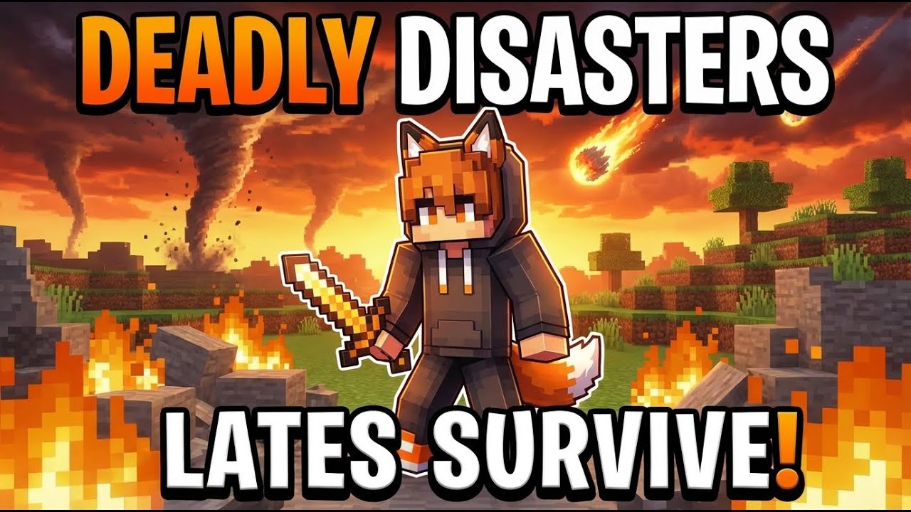 Minecraft Deadly Disasters  Server 😱 #minecraft