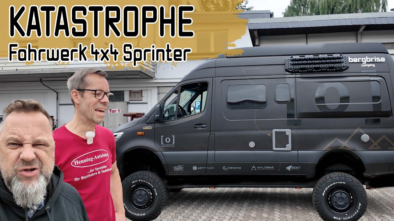 GOLDSCHMITT & MARQUART Stossdämpfer statt LUFTFAHRWERK - SPRINTER hängt