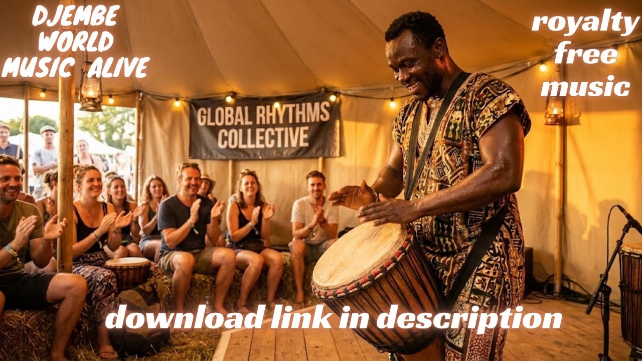 Djembe + World Music + Alive | free music | one7music |