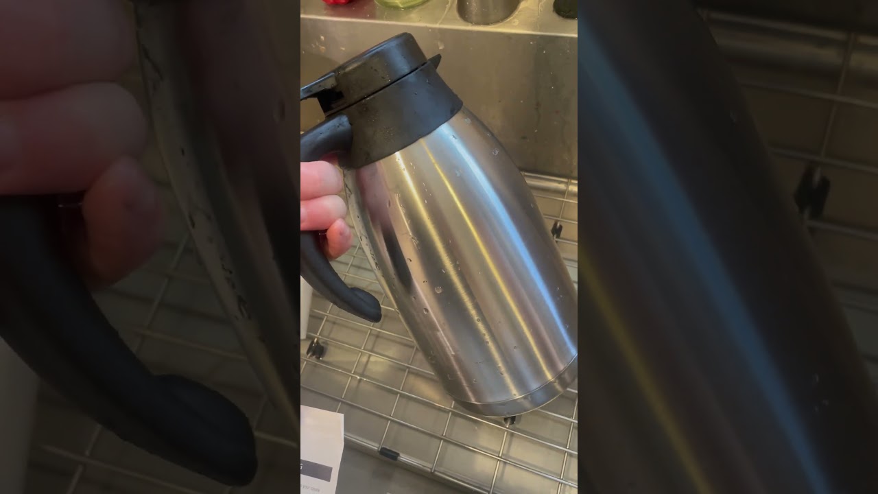 Cresimo Thermal Coffee Carafe 68oz / 2L - 12 Hours Hot Beverage Dispenser #amzonmustbuy