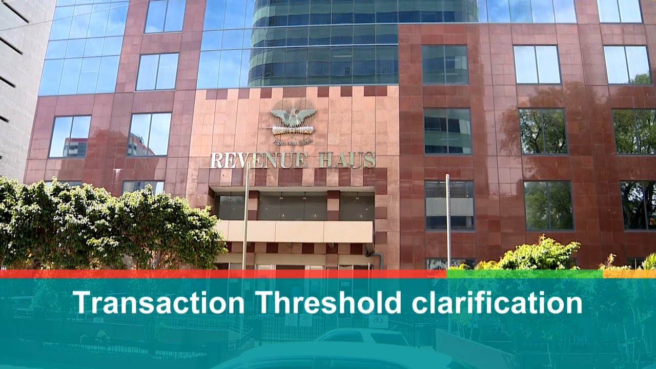 Transaction Threshold clarification