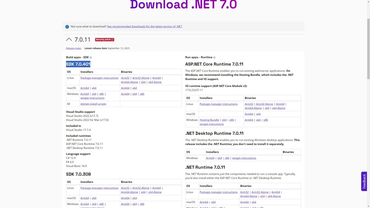 How To Get .NET 7 and Which Downloads To Choose