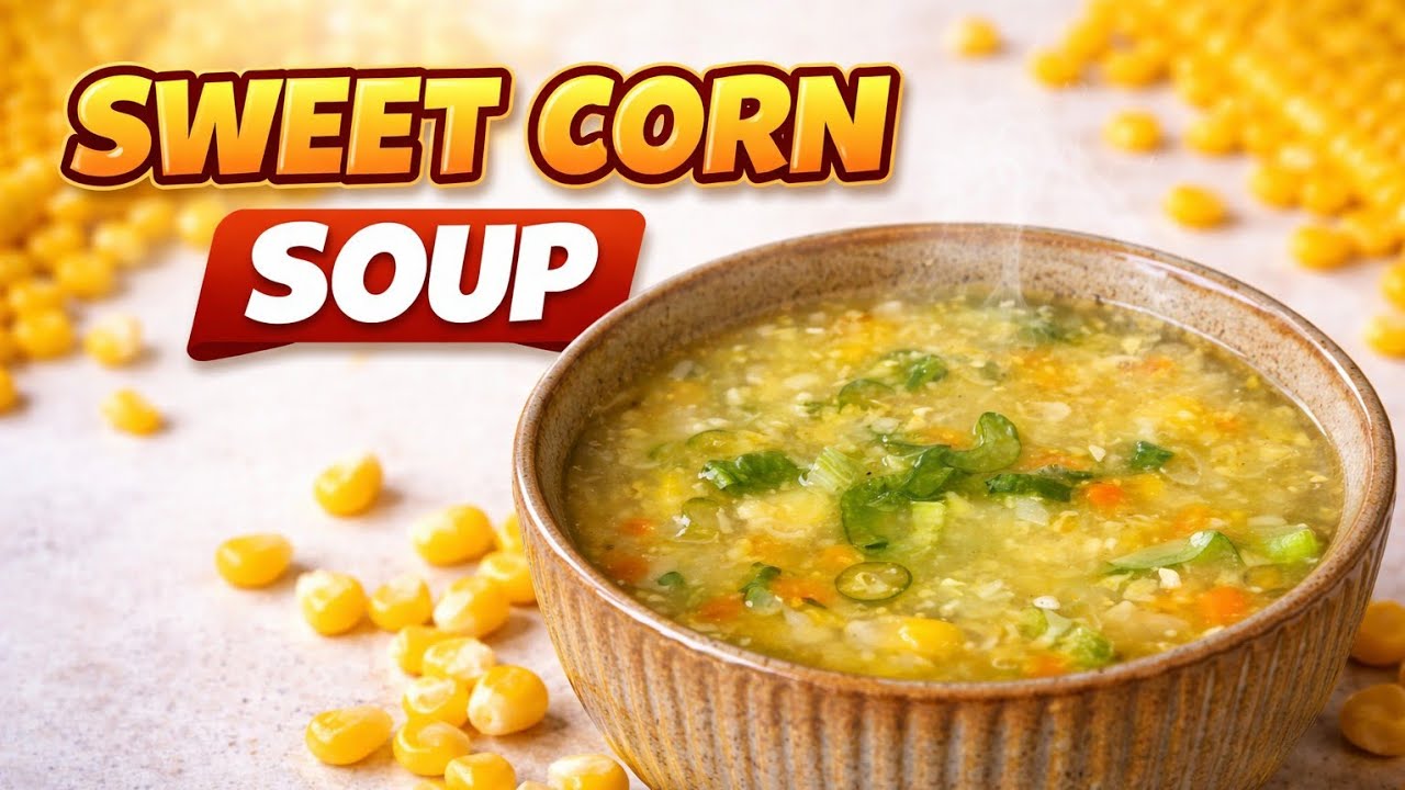 Sweet Corn Soup Easy & Healthy Recipe | घर पे बनाएं होटल जैसा स्वीट कॉर्न सूप