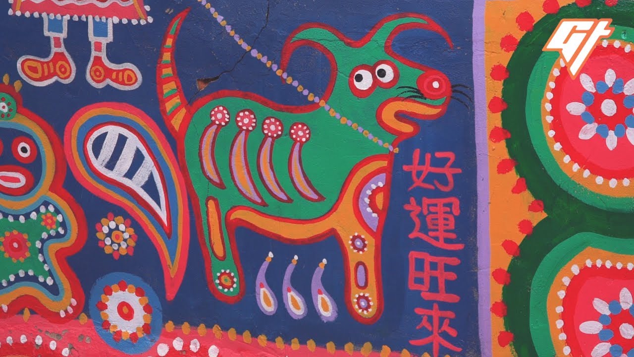 Rainbow Village - One Man in Taiwan Saved a Village By Painting It