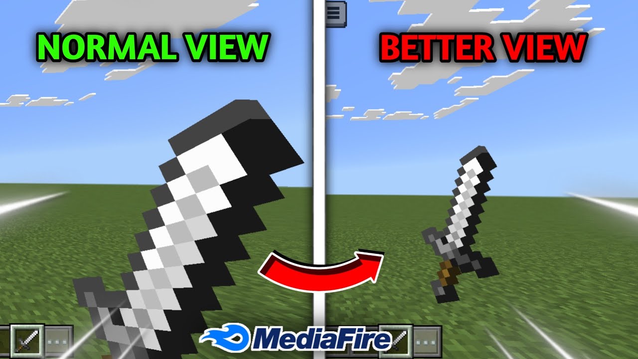 BETTER POV for Minecraft 1.21.100+++ Bedrock edition 🔥🔥🔥