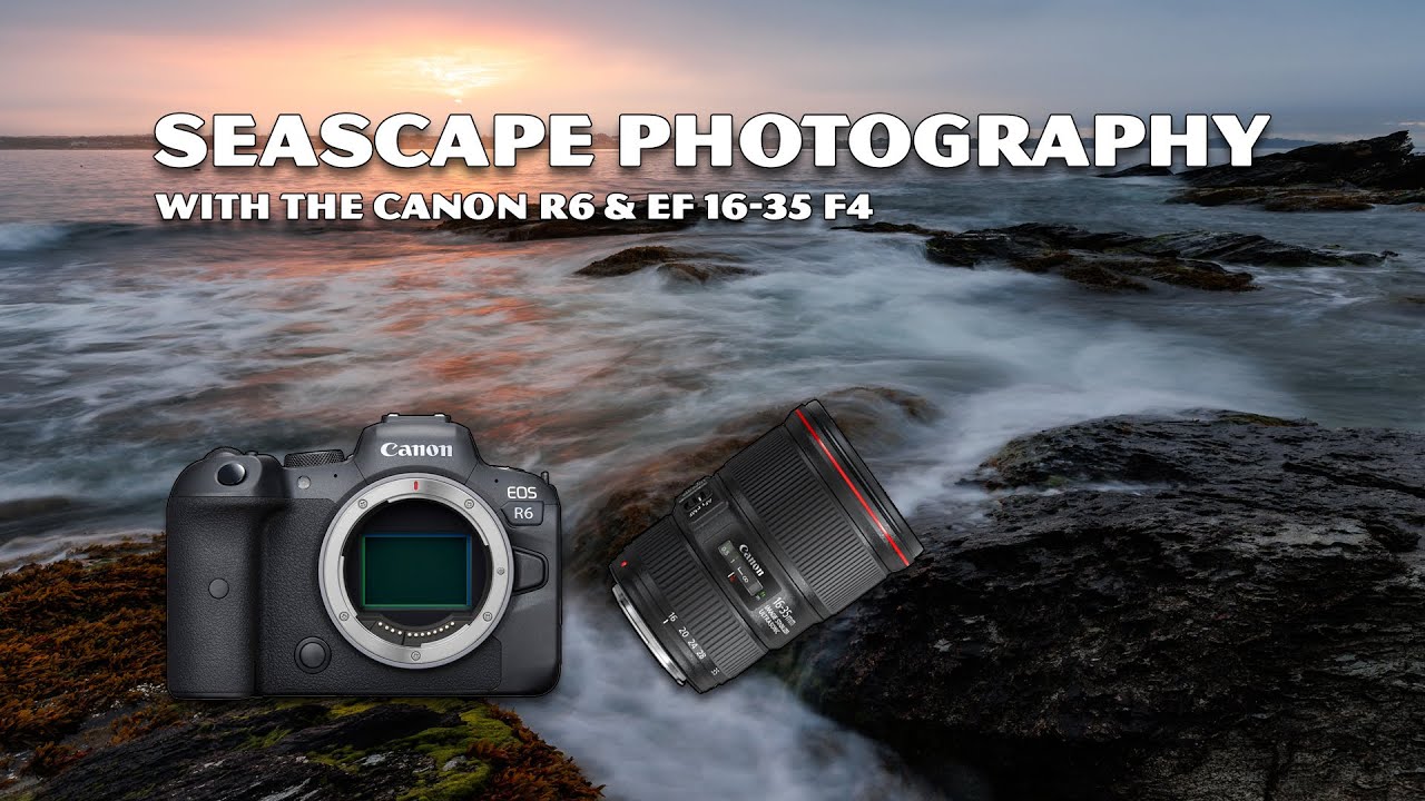 Relaxing Sunset Seascape Photography with the Canon R6 and EF 16-35 F4