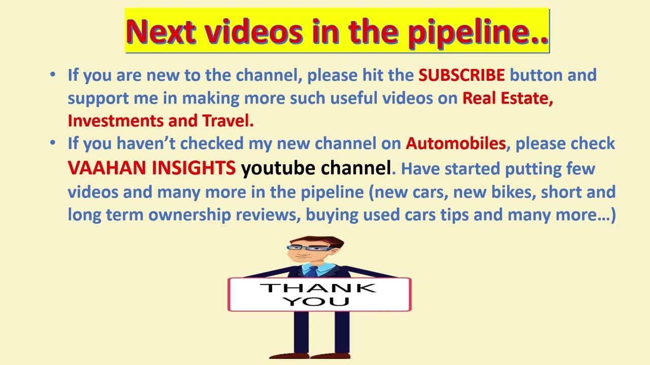 Videos in the Pipeline from this channel!