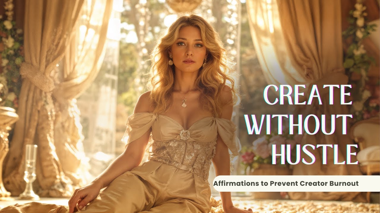 I Shine Without Burning Out: Affirmations to Prevent Creator Burnout