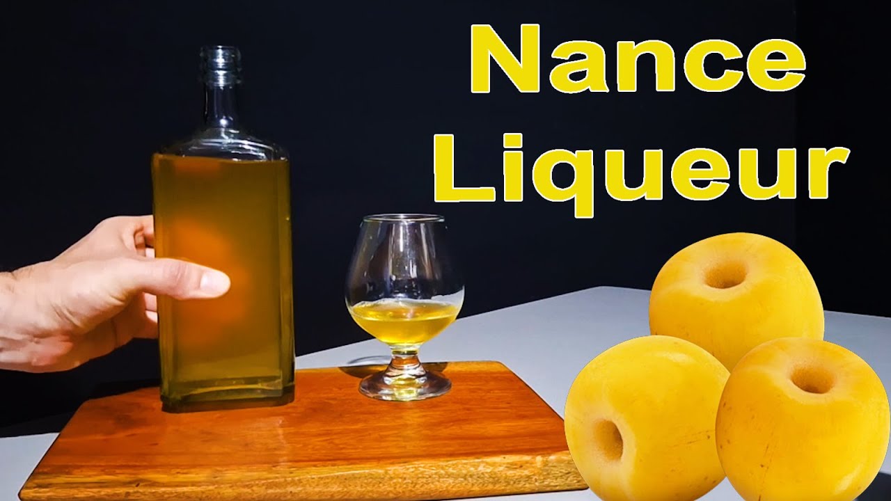 Homemade Nance Liqueur Exotic Tropical Drink Recipe
