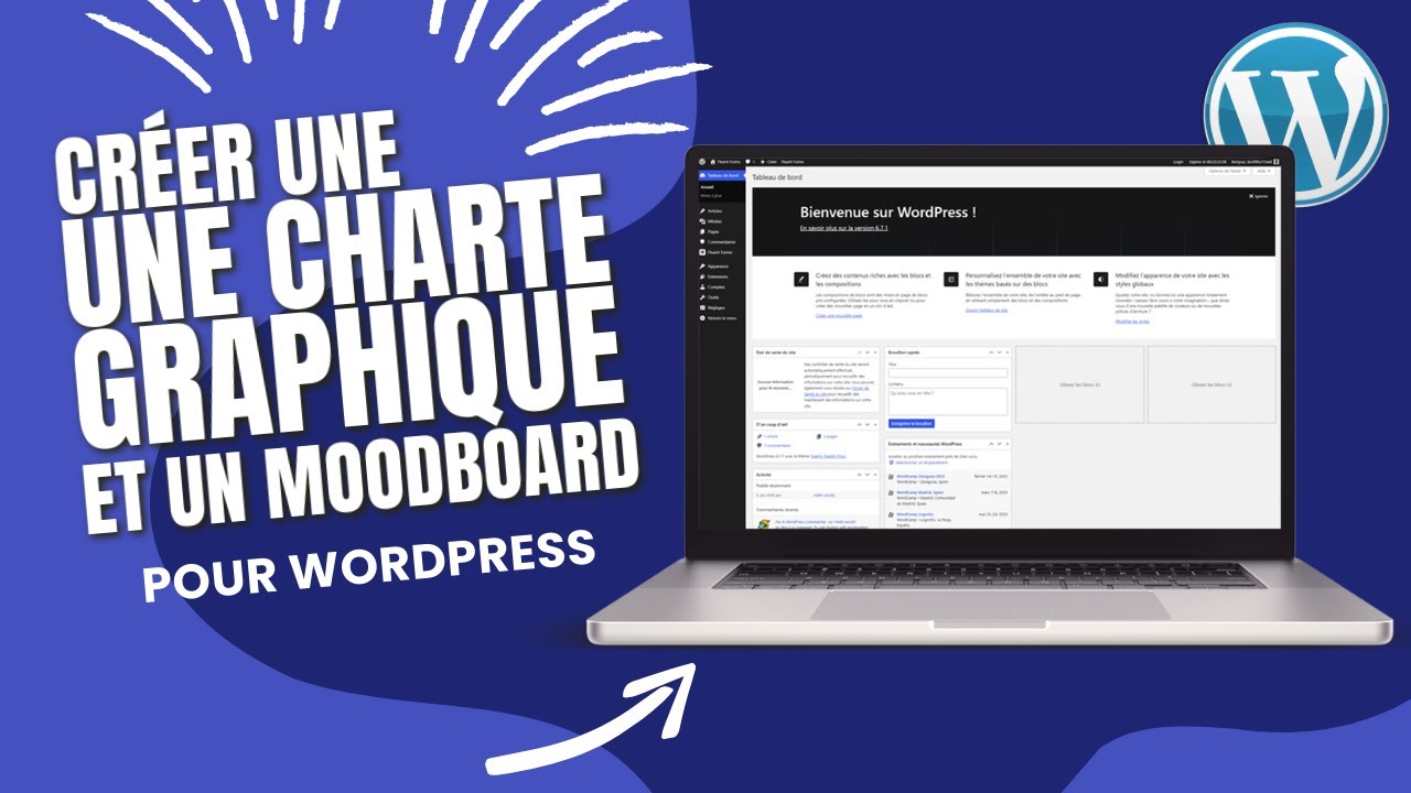 Comment cr&eacute;er une Charte Graphique et un MoodBoard pour WordPress