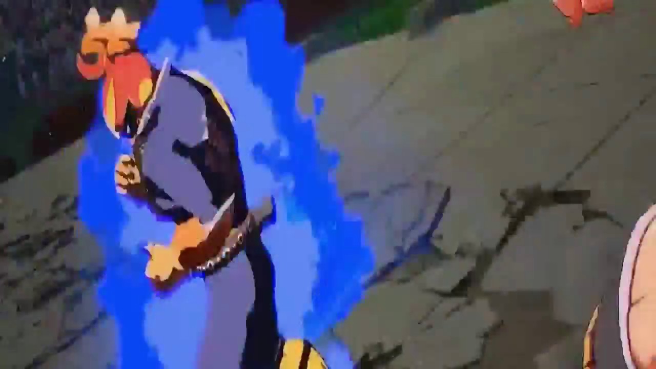 Dragon Brawl Z Captain falcon ACTIVATES TIME SKIP