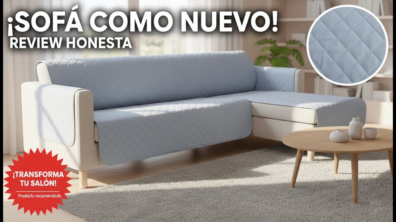 ¡Renueva tu sofá SIN cambiarlo! Funda Chaise Longue Acolchada Lanovenanube Mallorca