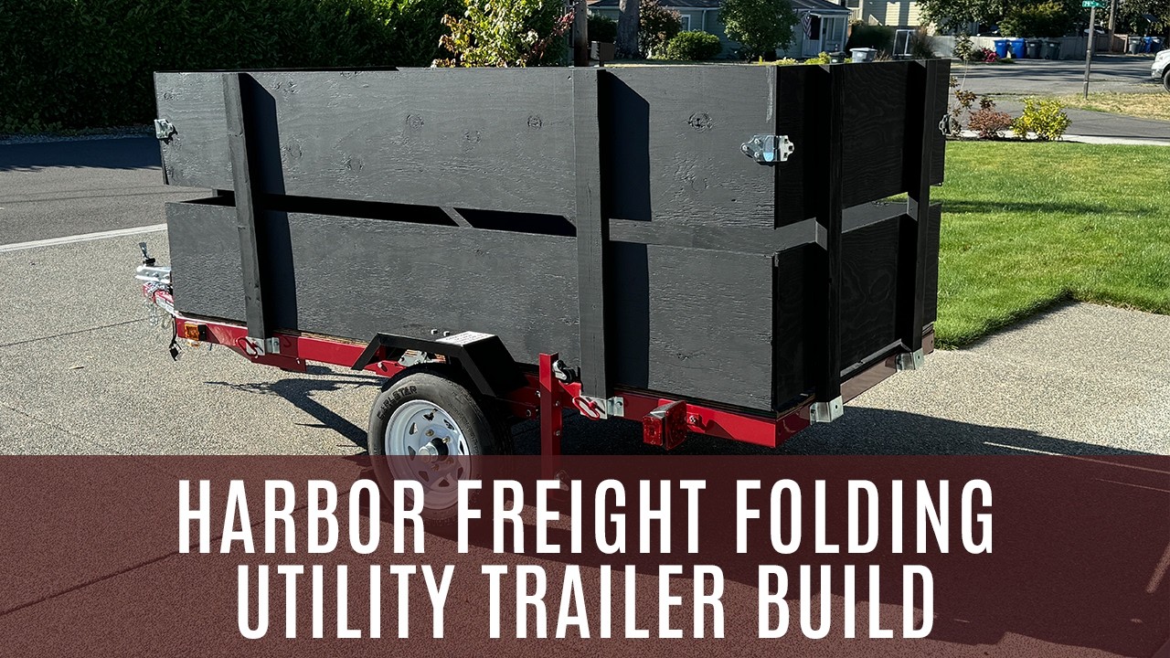 Harbor Freight HAUL MASTER, грузоподъемность 1720 фунтов, размеры 48 x 96 дюймов, сверхпрочный ск...
