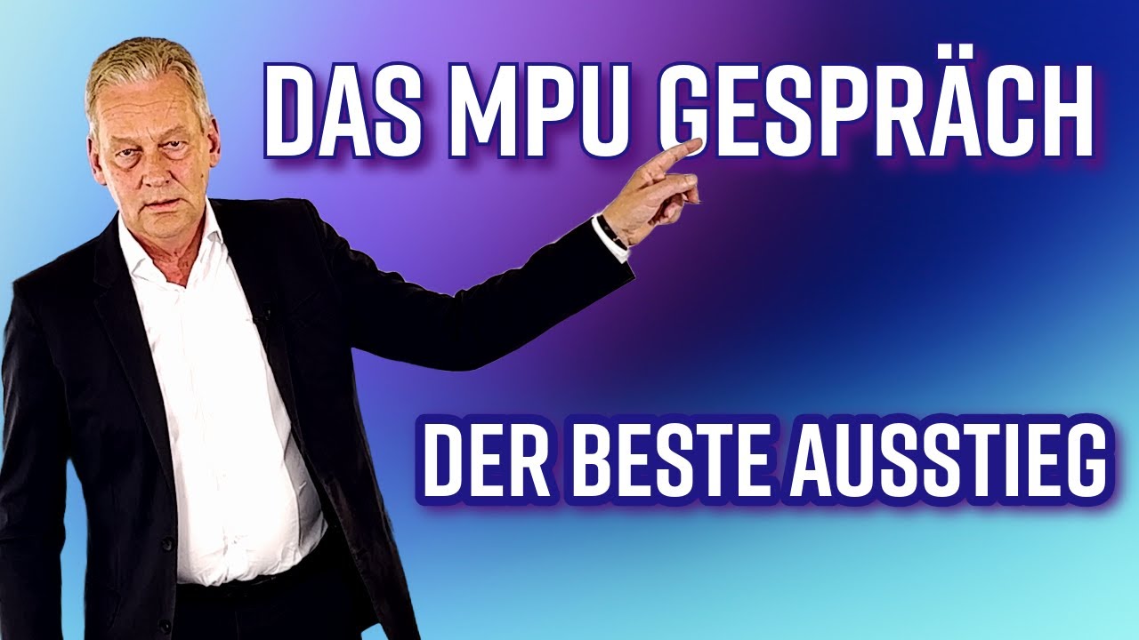 Beende so dein MPU Gespr&auml;ch und Gutachter werden positiv beeindruckt sein