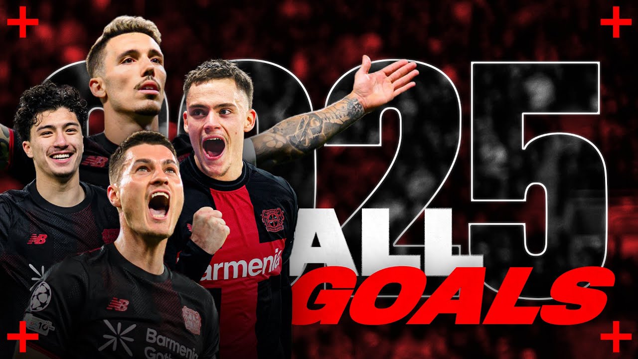 Bayer 04 Leverkusen 2025: Every GOAL in Bundesliga, Champions League & DFB-Pokal