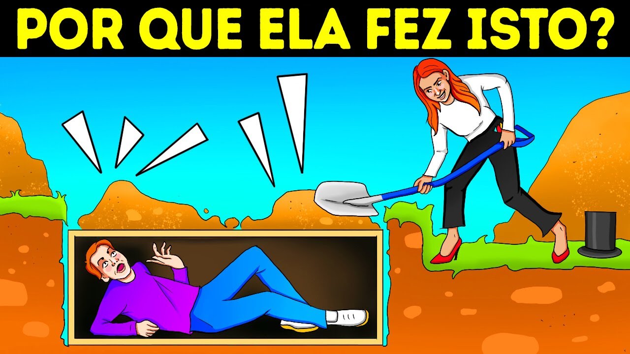 Não Consegui Resolver Todos Estes 18 Enigmas, mas Você Pode Conseguir