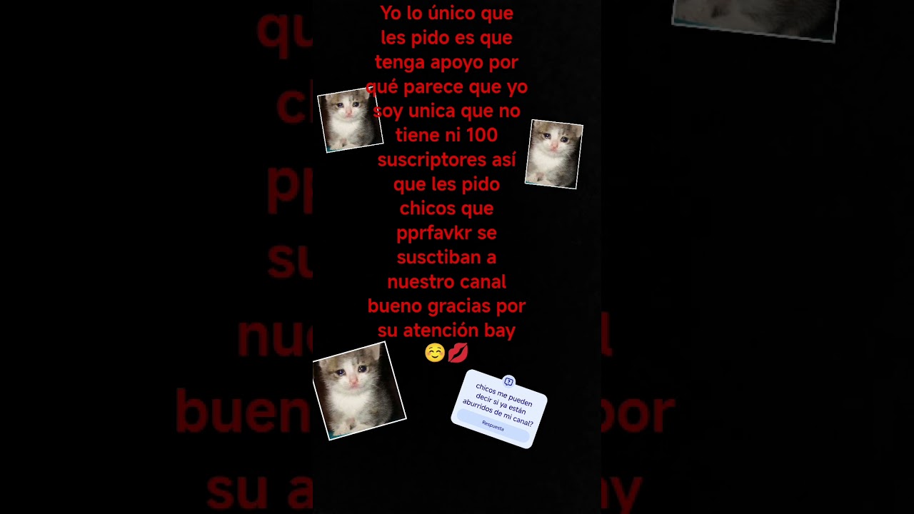 por favor chichis se los pido porlomenos a los 100 suscriptores 