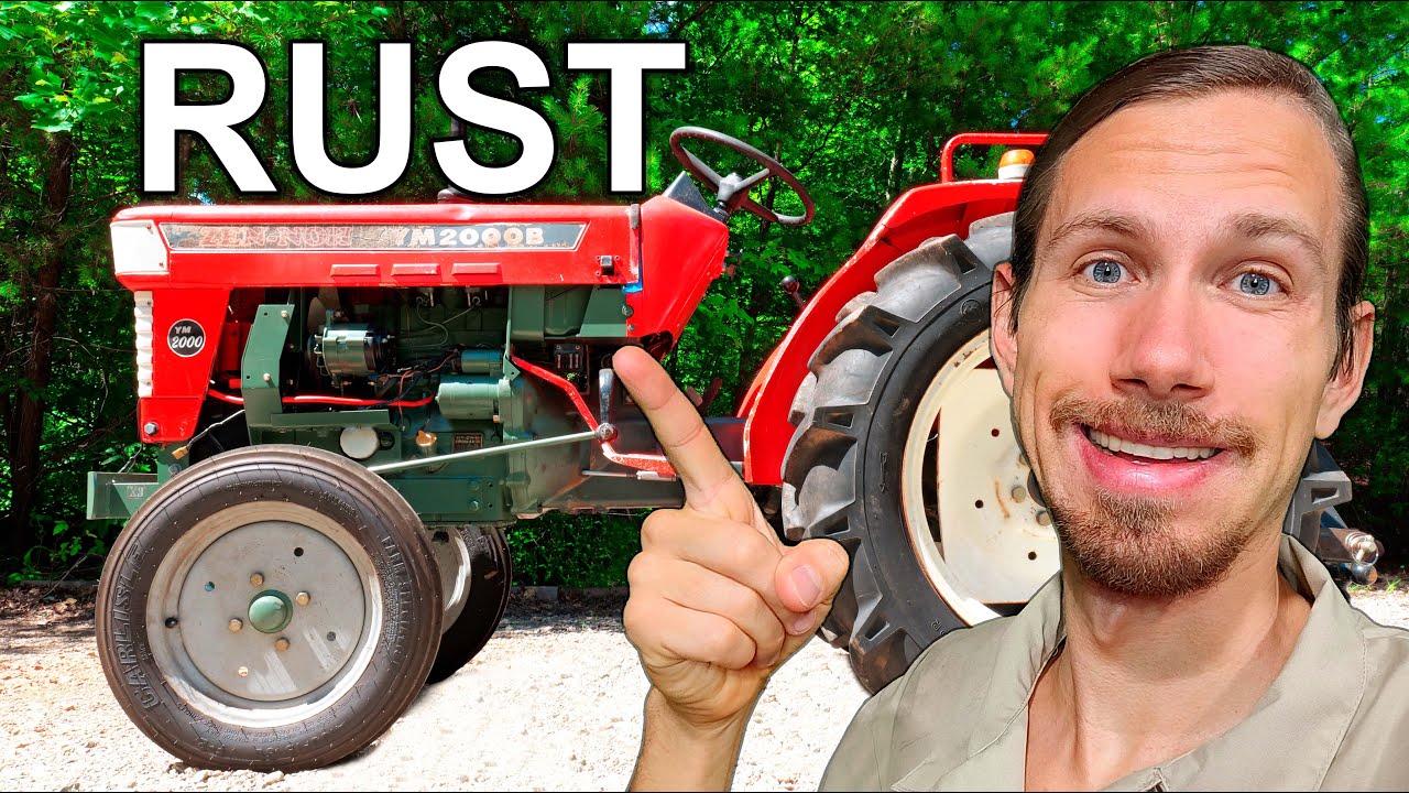 YANMAR Tractor RUSTED Bad? Water Pump Restoration