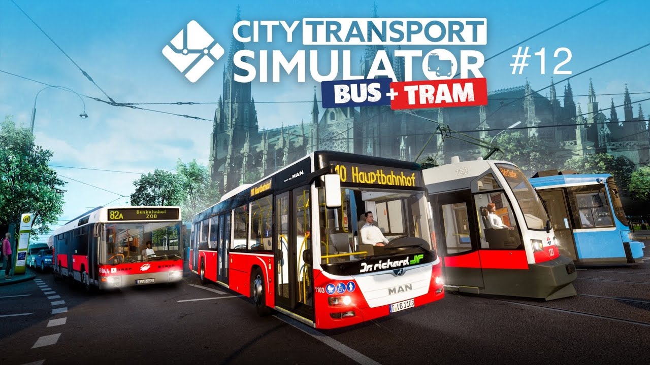 LIVE - Neuer Bus - City Transport Simulator Tram + Bus Gameplay Deutsch #12 (PS5 Pro)