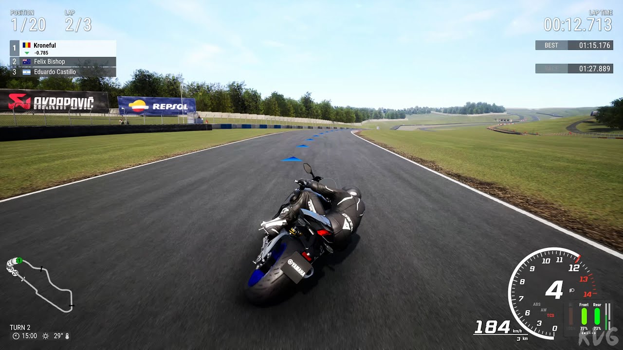 RIDE 4 - Yamaha YZF-R1M 2019 - Gameplay (PS5 UHD) [4K60FPS]