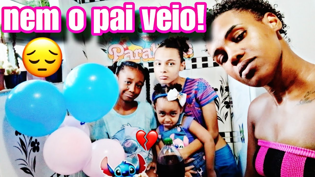 DESPREZARAM FIZ UMA FESTA LINDA DE ANIVERSÁRIO  PARA MINHAS FILHINHAS  MAIS NEM O PAI SE QUER VEIO!😢
