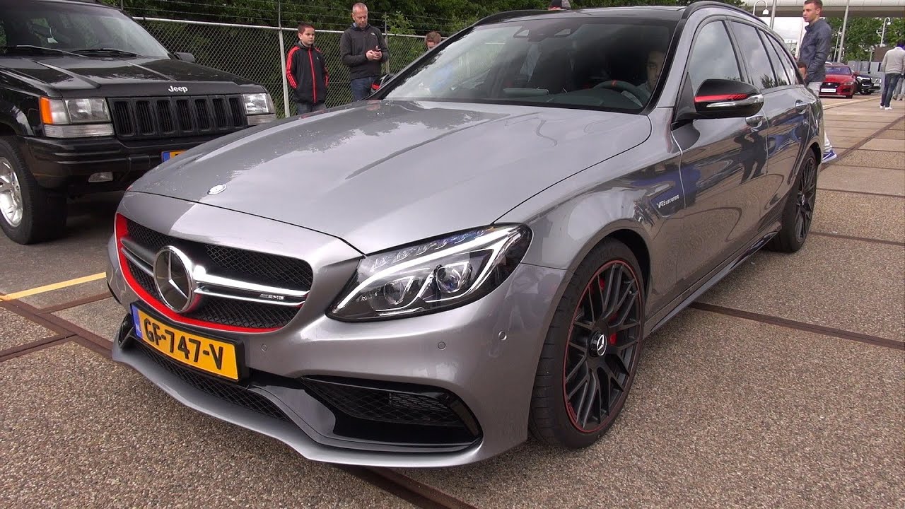 Mercedes-AMG C63 S Estate Edition 1 - Loud Revs!
