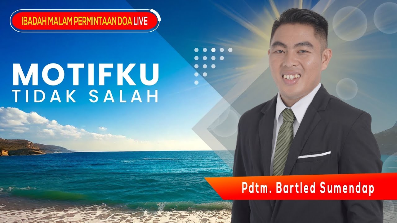 IBADAH MALAM PERMINTAAN DOA LIVE Pdtm. Bartled Sumendap | Motifku Tidak Salah Eps 246