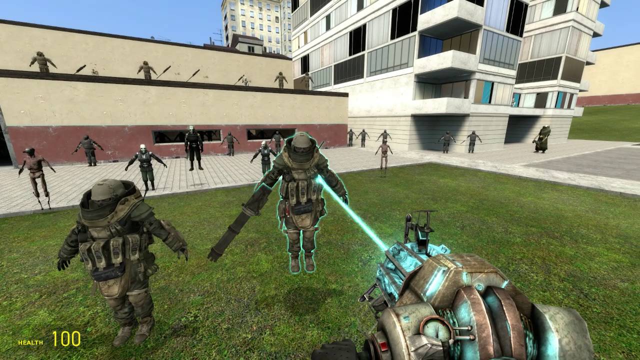 GMod: US Army VS. Combine [7 Hour War In A Nutshell]