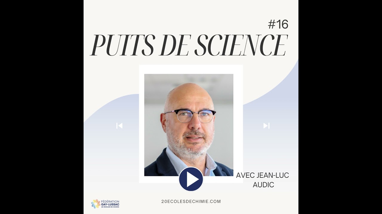 Puits de Science #16 avec Jean-Luc Audic : Les bioplastiques, une seconde vie pour nos déchets !