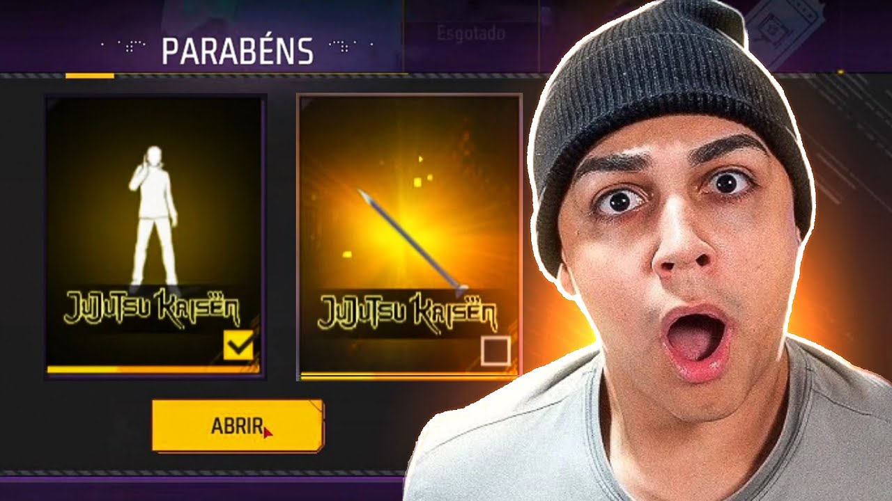 IMPRESSIONANTE! O EMOTE MAIS LENDÁRIO DO FF! FREITAS SE IMPRESSIONOU - FREE FIRE